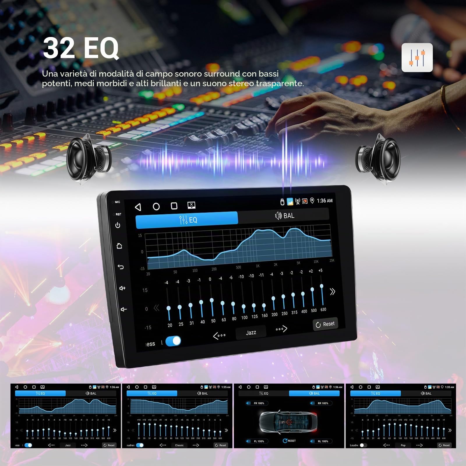 CAMECHO 4+64G Android 15 Carplay Autoradio per Fiat Punto (2012-2016), Nav Wireless Carplay Android Auto, Stereo con Schermo da 7 Pollici Bluetooth 5.0 RDS/FM Mirror Link EQ +Telecamera posteriore