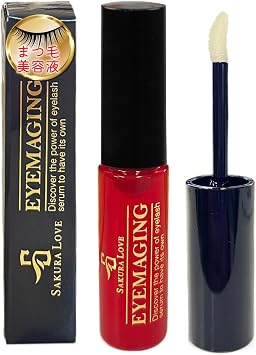 Sakura Love Eye Mazin Eyelash Beauty Serum, Eyelash Care, Eyelash Serum, Eye Care, Eyelash Care, Eyebrow Care, 0.2 fl oz 6 ml