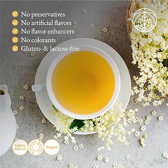 Elderflower Tea Monte Nativo (200g) - For Delicious Herbal Infusions
