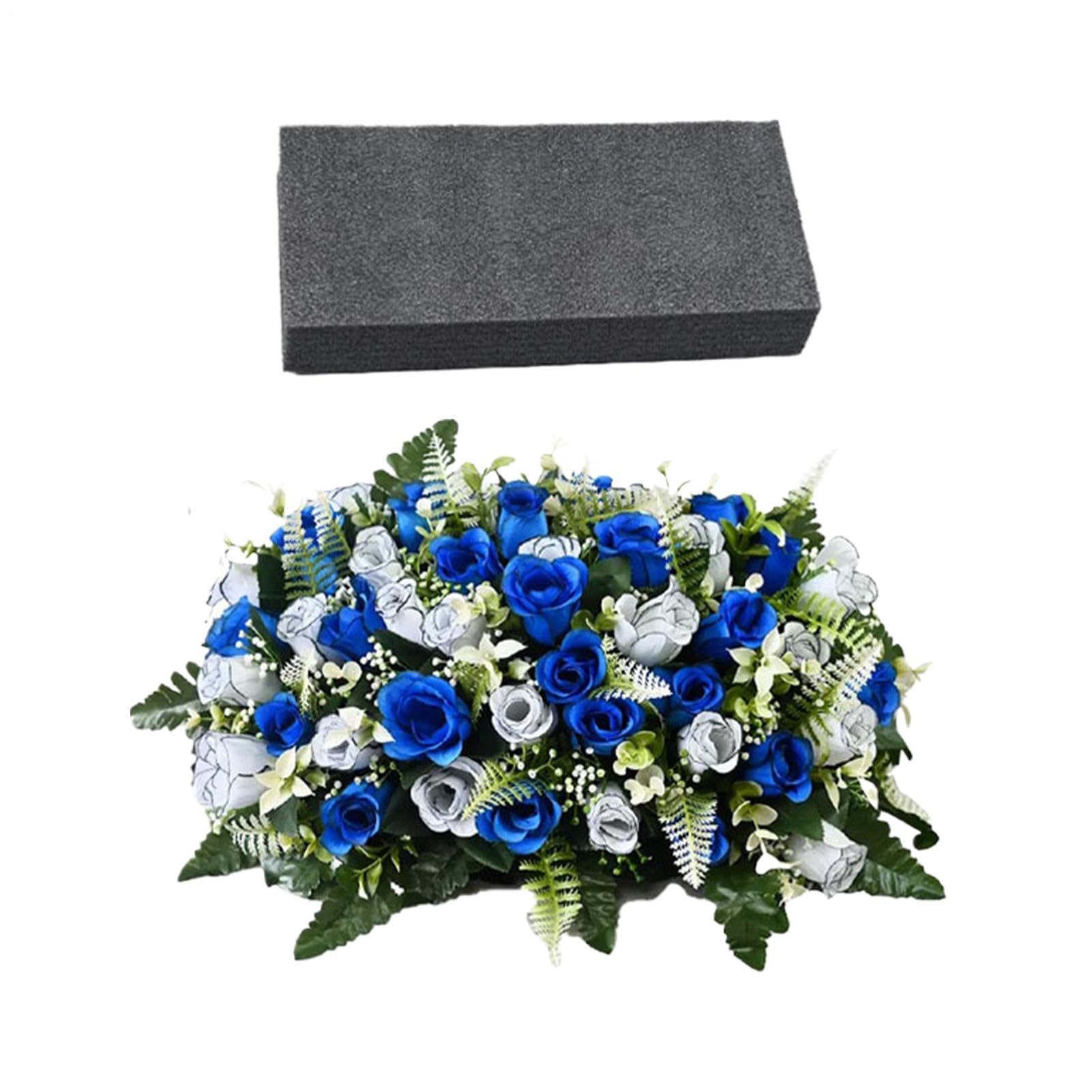 Générique Fleurs artificielles pour cimetière Roses artificielles mémorial