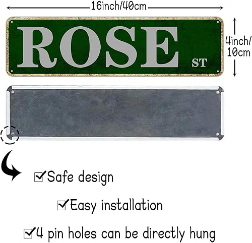 Miniatura 2 de Letrero de metal con diseño de camello de la casa, letrero de metal de aluminio retro para calle, hogar, oficina, jardín, decoración de 4 x 16