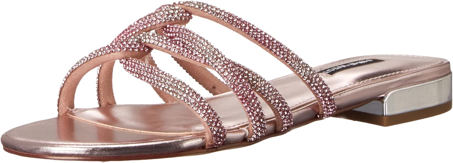 Nine West Women's IRIA Sandal, Light Pink, 7.5
