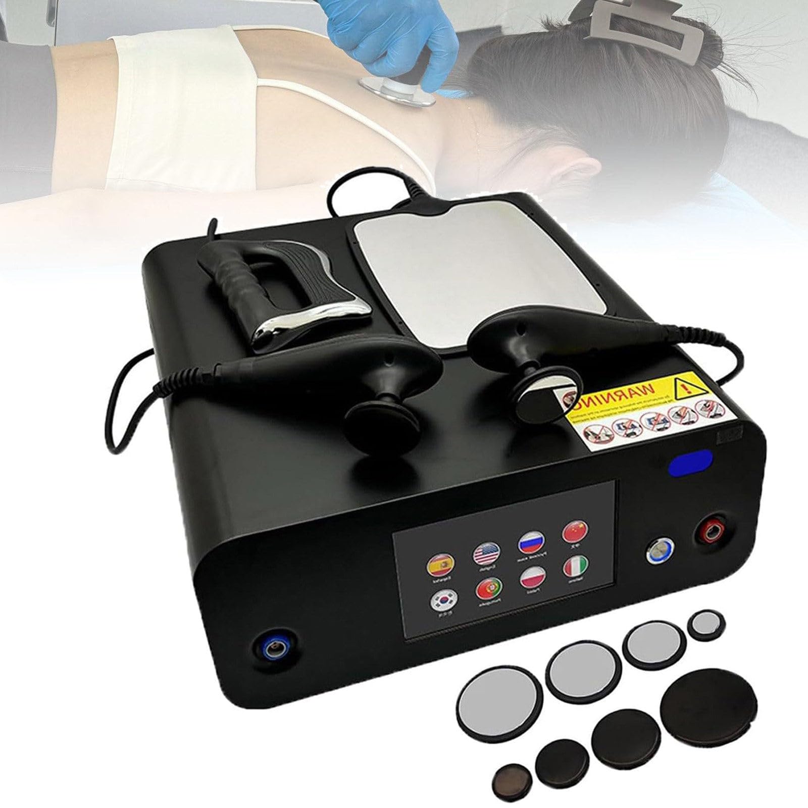 Macchina Terapia Fisica Tecar 3 in 1 CET/RET/RF,Terapia Tecar da 448Khz