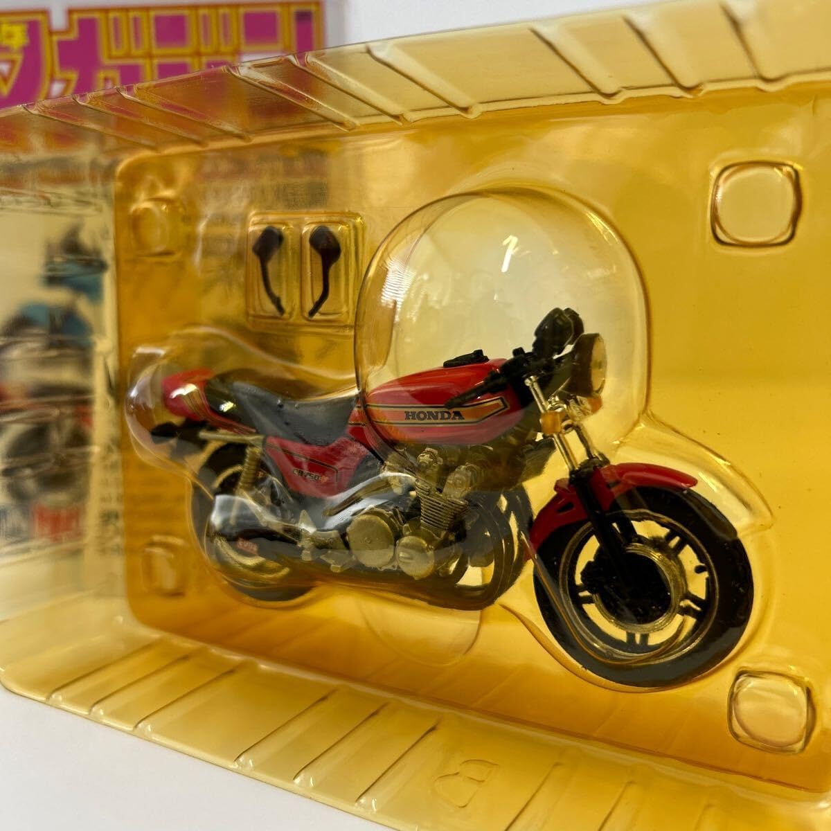 カワサキKH400・特攻の拓-爆音小僧-真嶋秋生風カスタムプラモデル