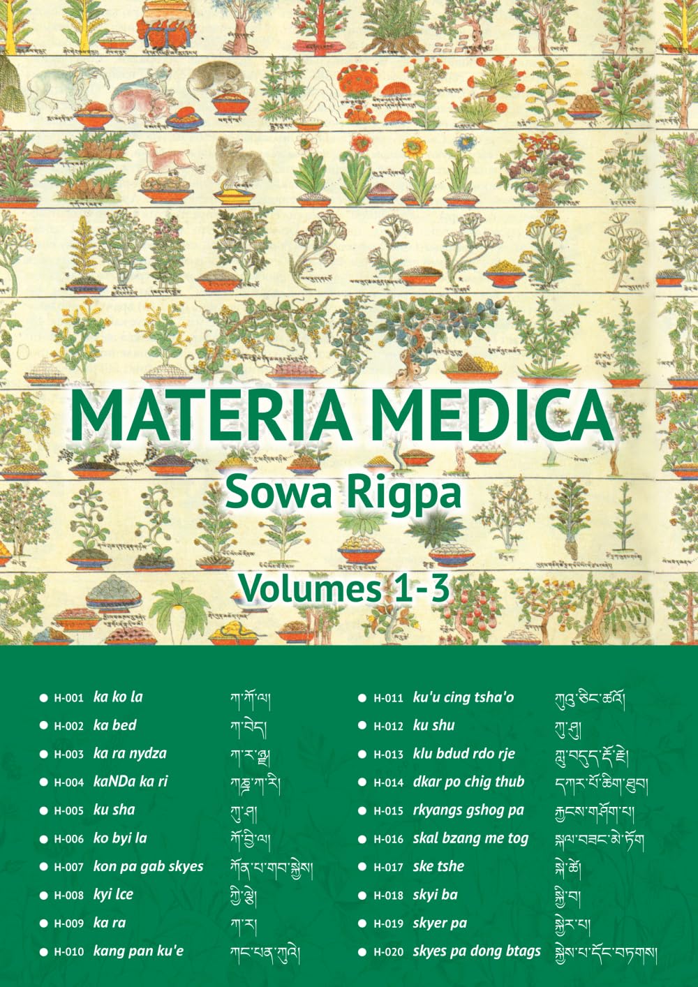 MATERIA MEDICA SOWA RIGPA VOLUMES 1-3: ENCYCLOPEDIA