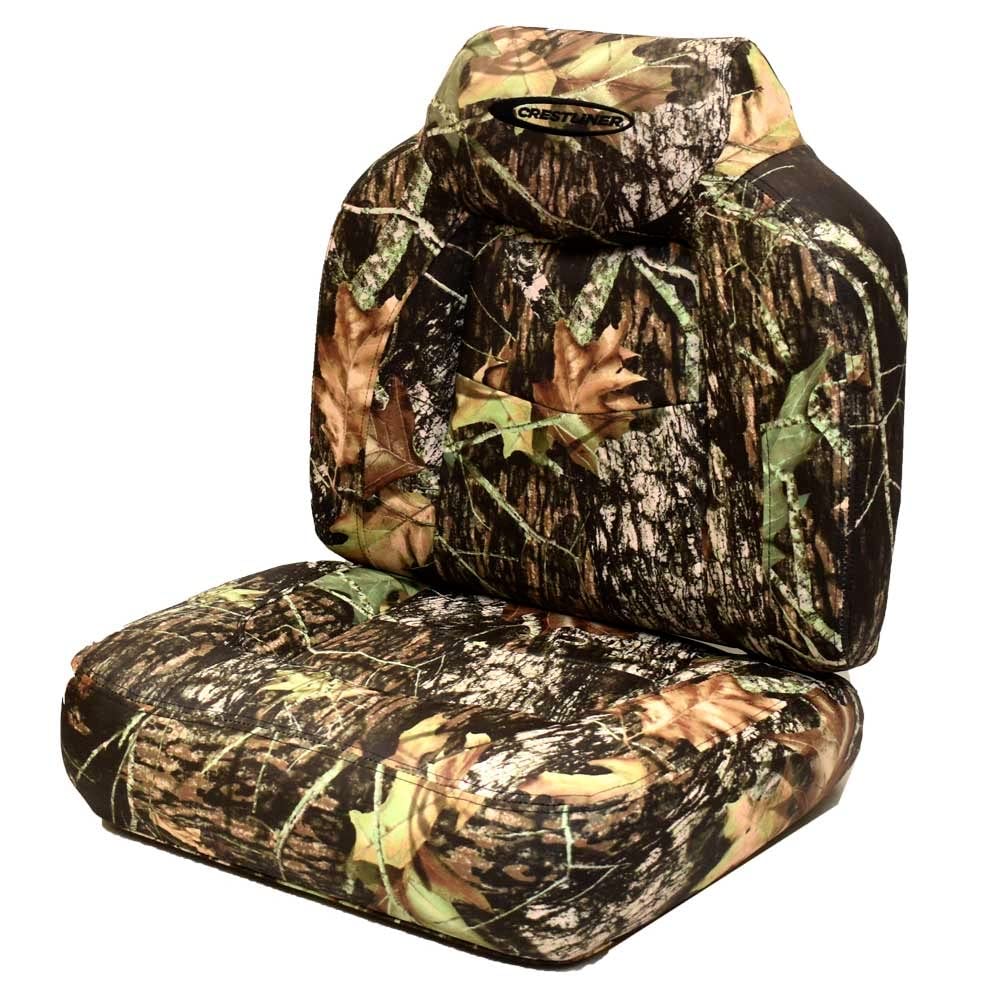 Crestliner Boat Seat Cushions 2131989 | Camouflage (2 Piece Set)