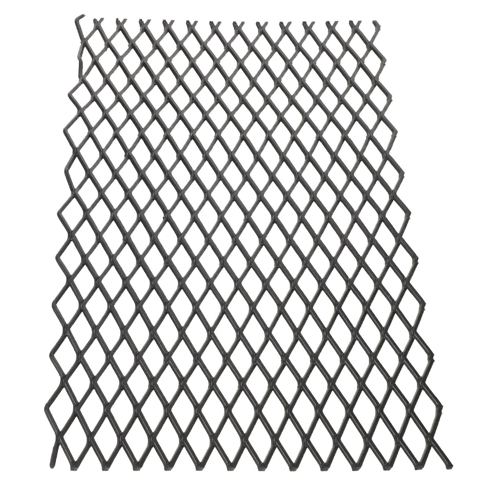 Grille de cheminée en acier robuste 25 x 40 cm haute résistance thermique