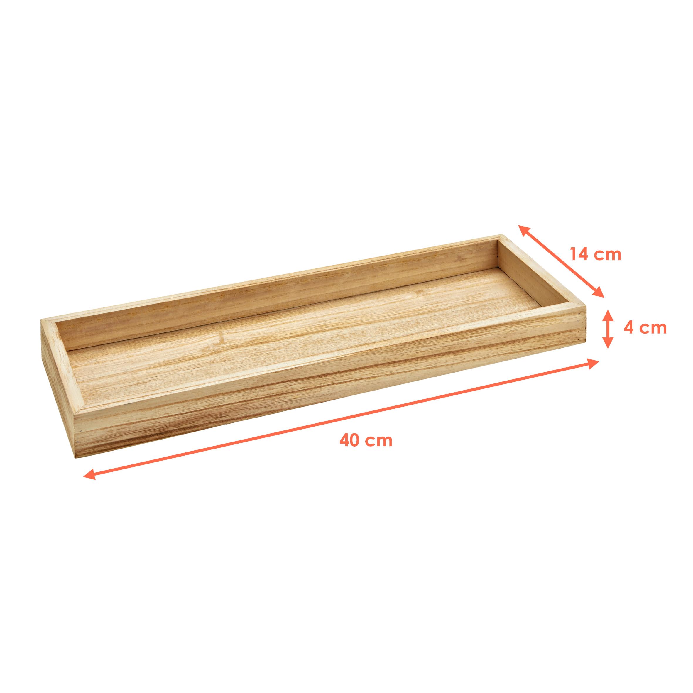 Vassoio rettangolare in legno – Eleganza naturale e design funzionale
