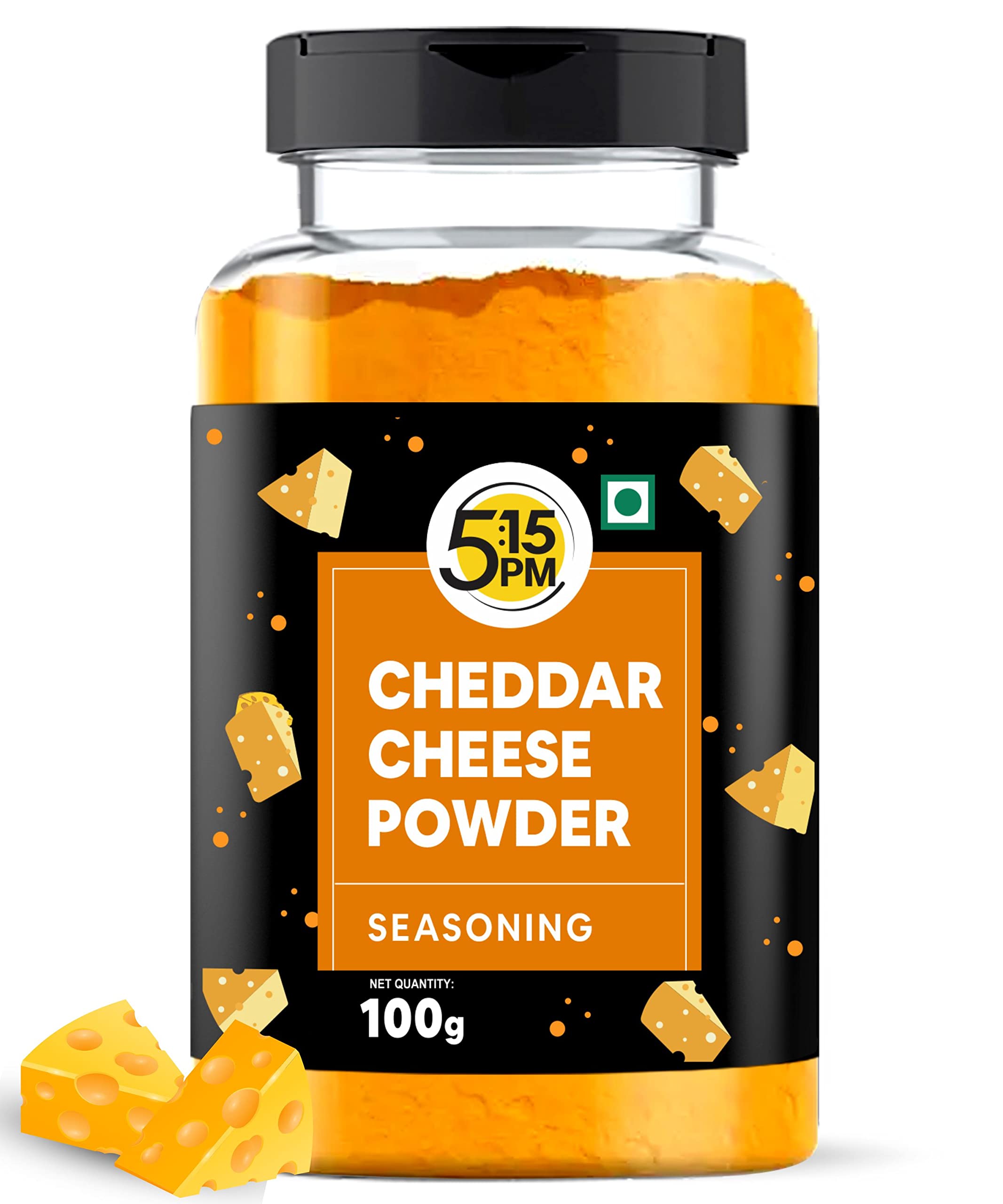 Buy 515PM Cheddar Cheese Powder for Pasta,Pizza,Nachos,Fries & Popcorn