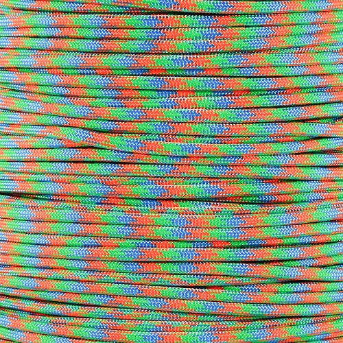 PARACORD PLANET 1000' Spool Of Parachute 550 Cord Type Iii 7 Strand Paracord Over 200 Colors Fruity Pebbles โ image 1