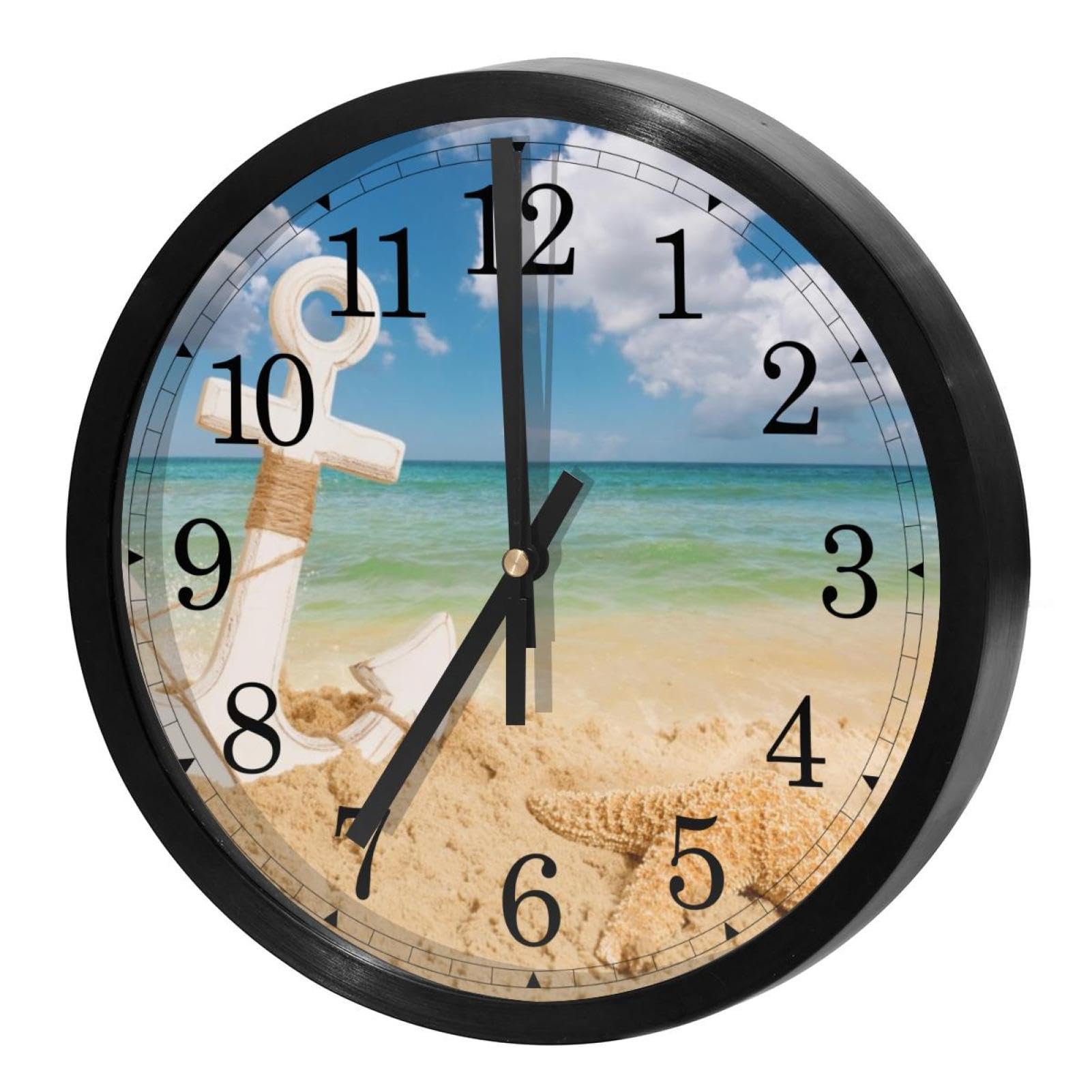 Horloge murale silencieuse sans tic-tac mécanisme à quartz précis pour chambre et bureau