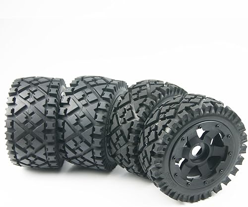 Miniatura 2 de Rueda de neumático todo terreno delantera trasera para 15 HPI ROVAN KingMotor KM BAJA 5B SS