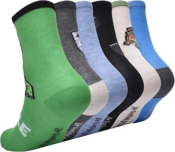 Minecraft boys Multi-pack Socks
