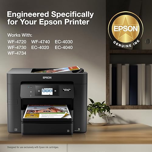 Miniatura 3 de Epson T802520 T802 DURABrite cartuchos de tinta de capacidad estándar, ultra color, Negro