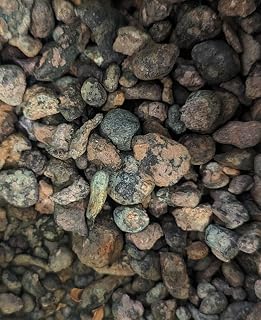 Sedig's Place Raw Native Arizona 1 Troy Ounce, Copper Nuggets, Float, Natural Stone, Crystal, Detected, Black and Green Oxide
