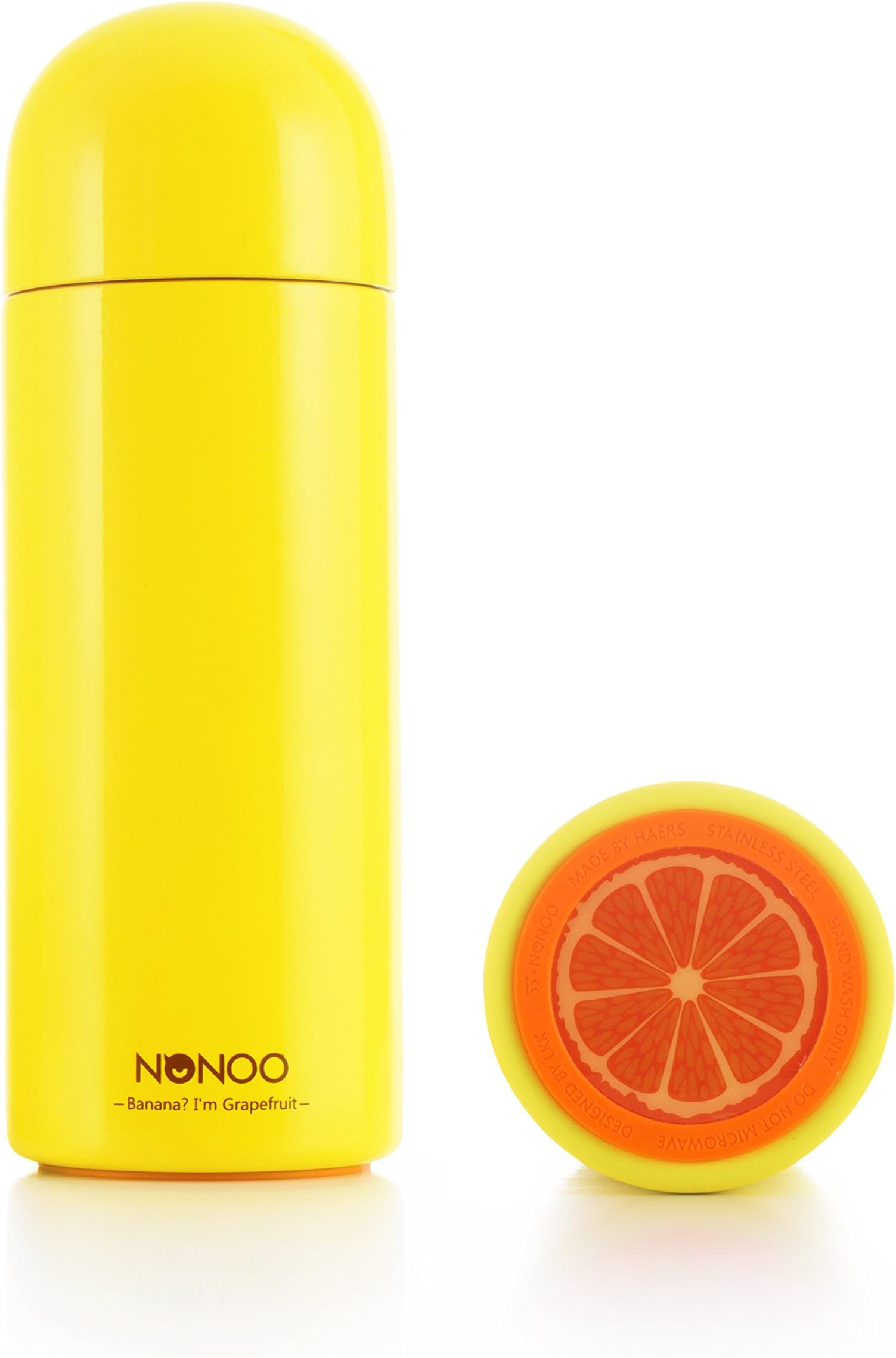 Fruit Design Vacuum Insulated Water Bottle and Thermos Flask with Double Layer Stainless Steel for Kids Girls Gift Travel Gym School