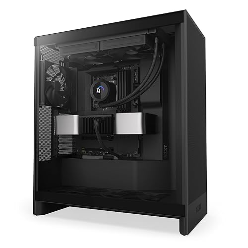 Miniatura 11 de NZXT Kraken Plus 280  Enfriador líquido para CPU AIO  Radiador de 280 mm  2 ventiladores F140P  LCD cuadrado personalizable de 1.54"  AMD AM5, AM4