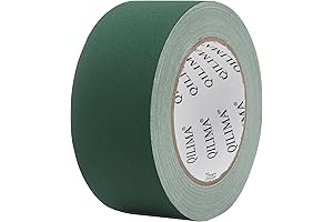 Strong Stickiness Green Hockey Tape, Matte Non-Reflective Finish Gaff Tape