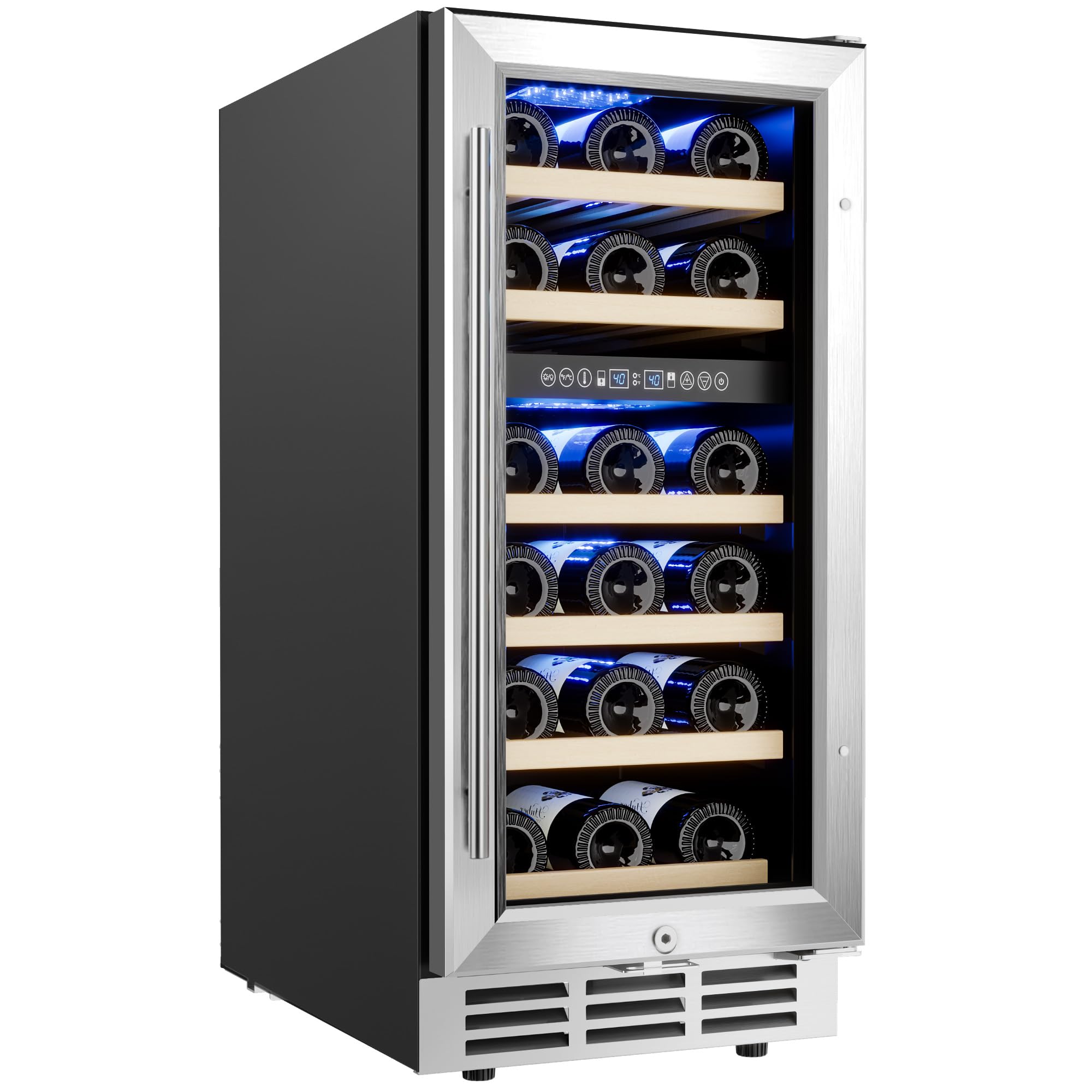 雲 10/15 Amazon.com: EUHOMY 15 Inch Wine Fridge, Dual Zone Wine