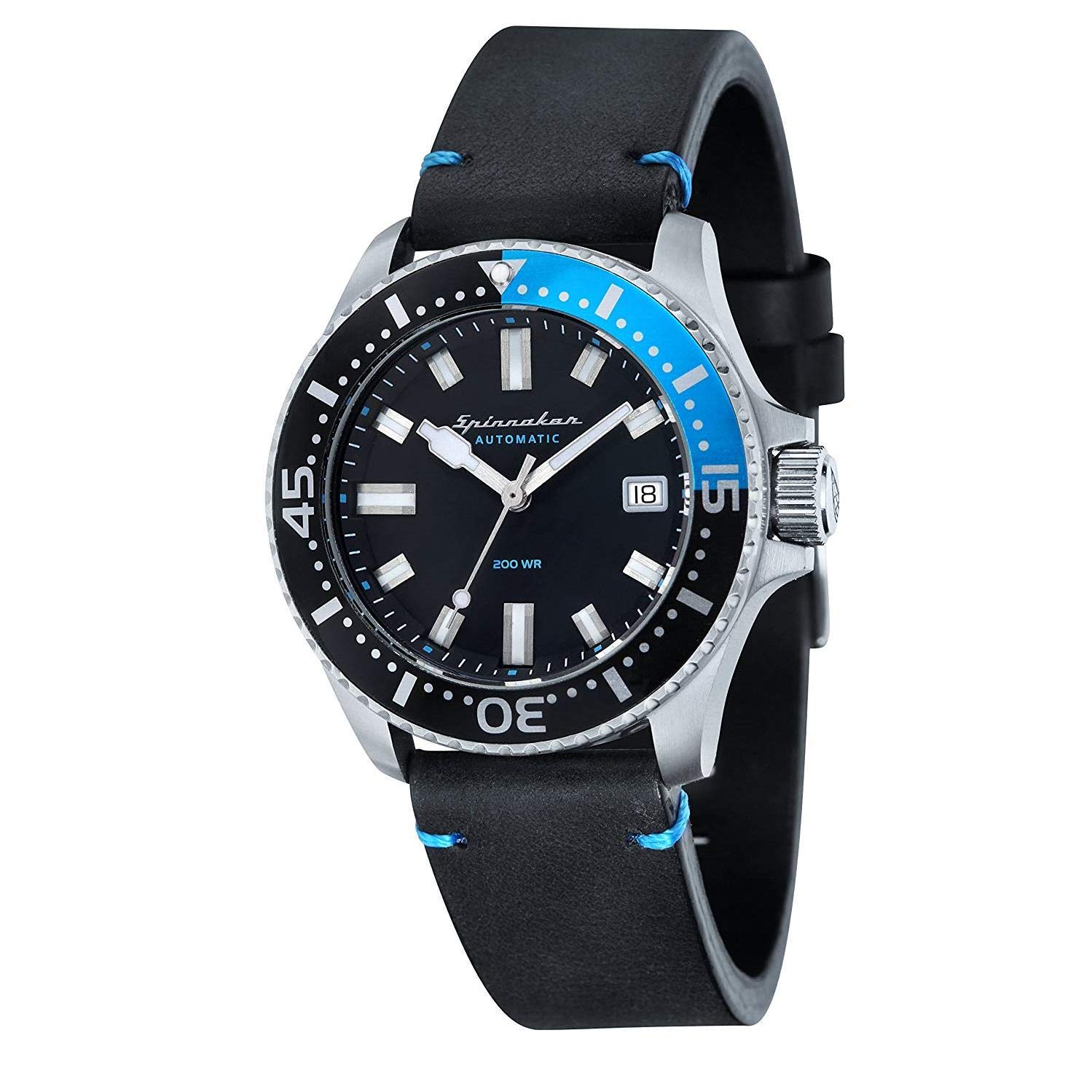 Spinnaker Men's 42mm Spence Automatic Watch with Leather Strap SP-5039