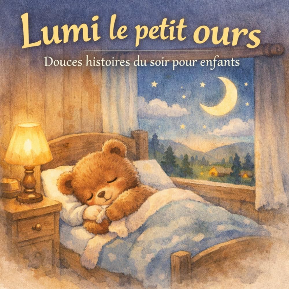 Lumi le petit ours : Douces histoires du soir pour enfants: Histoires apaisantes pour le coucher | Contes du soir pour enfants de 3 à 6 ans | Livre illustré pour s’endormir paisiblement
