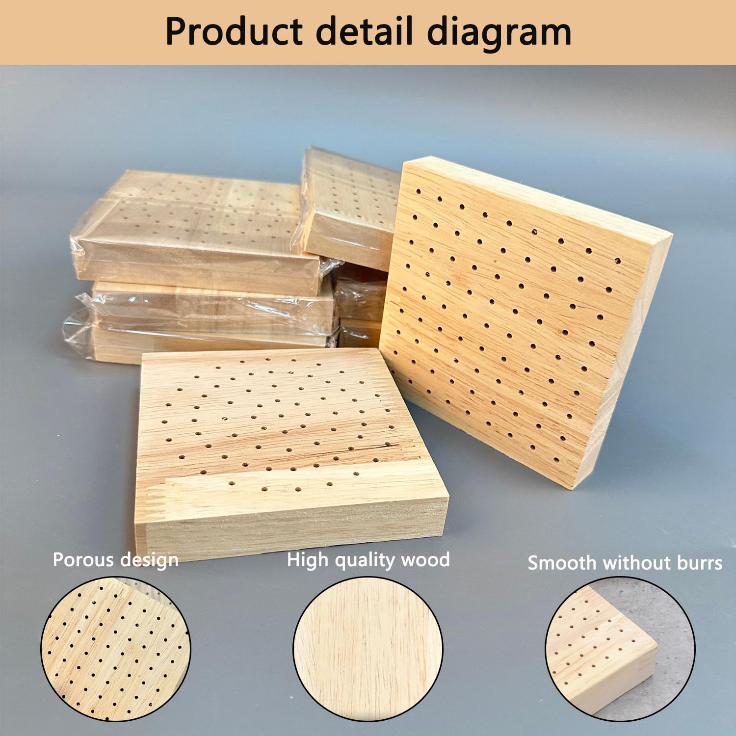 3 Pièces Porte Fléchettes En Bois, Placement Différent Des Trous Rangement Des Fléchettes, Mini Porte-Brochettes En Bois,Station De Base De Fléchette De 10 Cm, Pour Tout Type De Fléchette