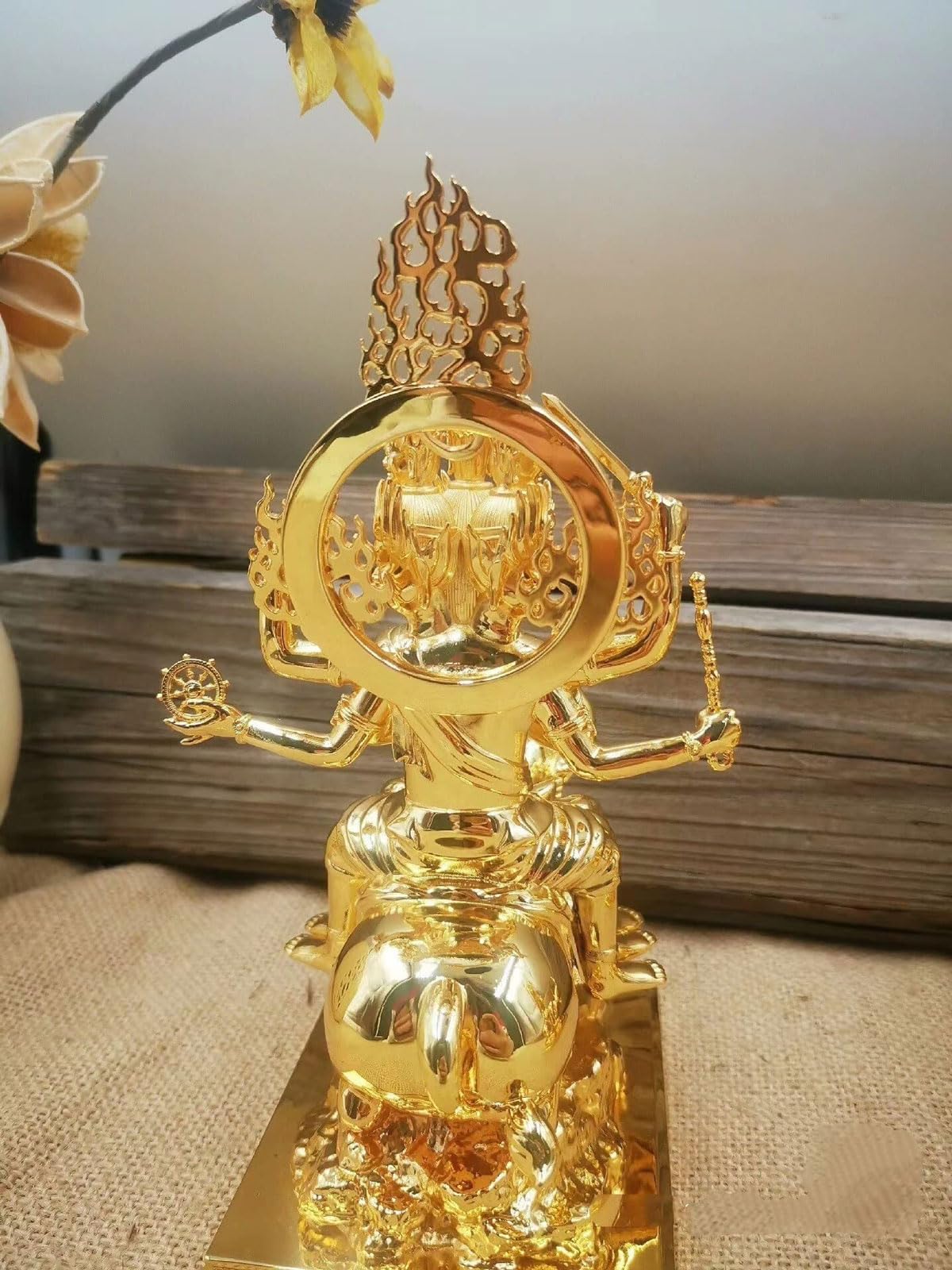 Amazon｜仏像 大威徳明王（だいいとくみょうおう）五大明王之一 仏教