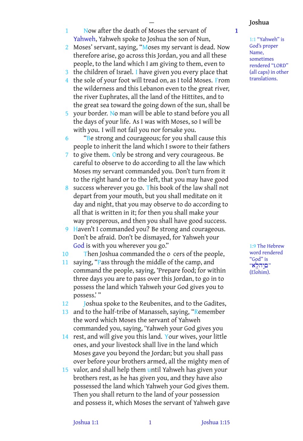 World English Bible, Historical, Byle Edition (World English Bible, Byle Edition)