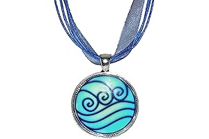 Water Element Inspired Glow In The Dark Choker Necklace