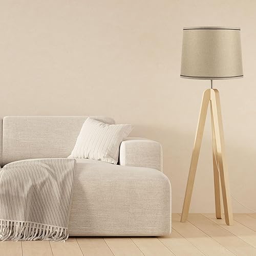 Vista 7 de PATIKIL Pantallas para lámparas de mesa de 11.4 pulgadas superior x 12.6 pulgadas inferior x 9.8 pulgadas de alto, pantallas de lámpara de tambor