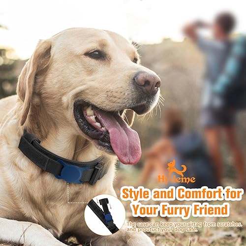 Miniatura 2 de Collar táctico para perro, collar ajustable de nailon con asa de control y hebilla de metal pesado para perros medianos y grandes, con parches,