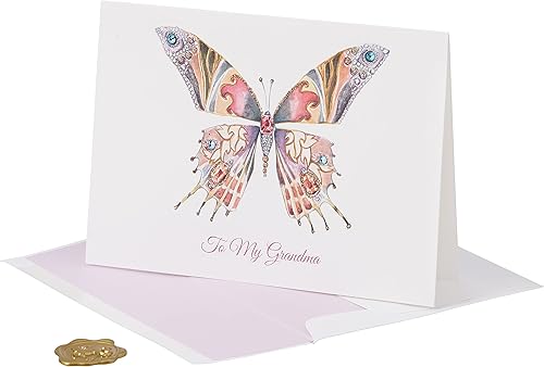 Miniatura 8 de NIQUEA.D Tarjeta de Feliz Cumpleaños, Flores y Mariposas Hermanas (NB-0023), (5" x 7") Vertical