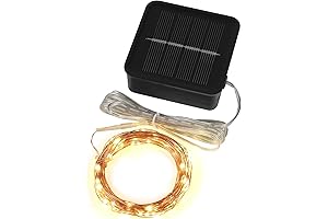 Mini Solar String Lights for Outdoor Illumination