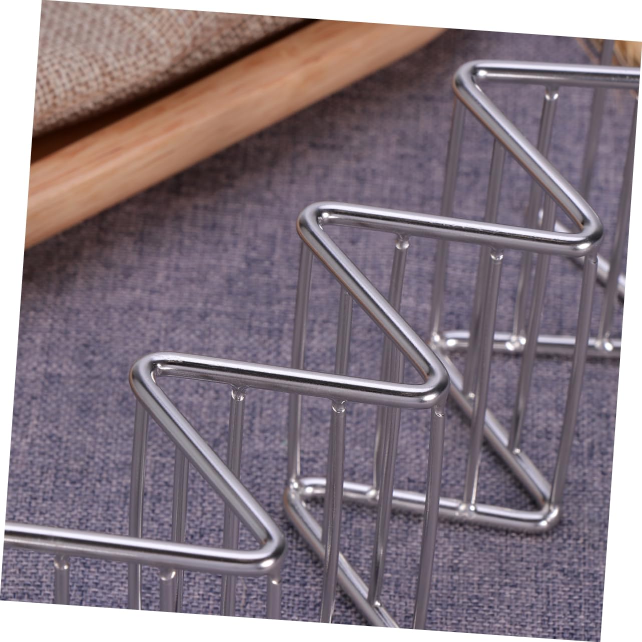 OFFSCH Metal Taco Stand Tacos Taco Stand Rack Wire Taco Rack Taco Shells Holder Holders Stands Racks Taco Holder Kitchen Utensil Stainless Steel Taco Stand Metal Cookware Silver