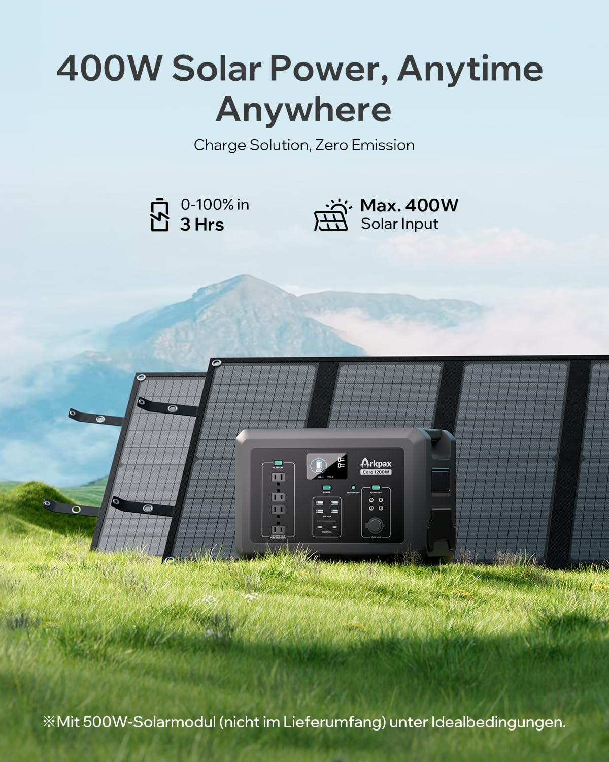 714V9SyyUsL._AC_SL1500_ Arkpax Core1200W Power Station, 1024Wh LiFePO4