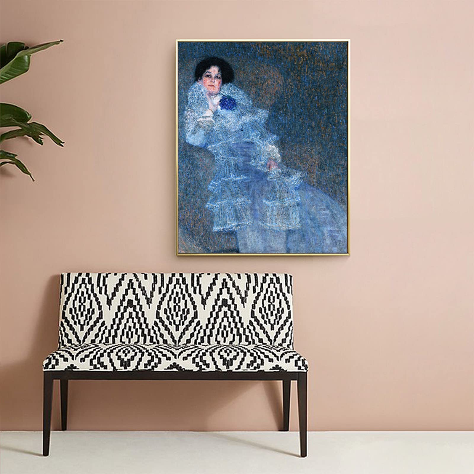 Amazon.com: Gustav Klimt canvas wall art,Marie Henneberg Portrait