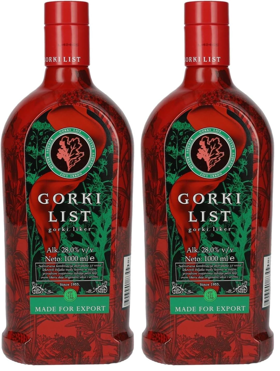Gorki List (1 x 1 l) (Packung mit 2)