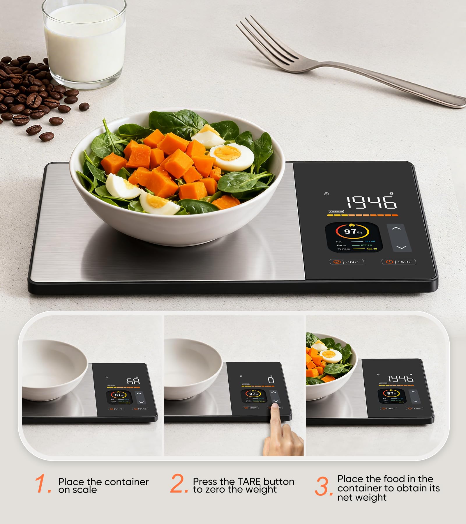 Balance intelligente de nutrition