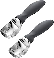 Vista 16 de Spring Chef - Cuchara de helado de metal resistente - Cuchara de helado apta para lavavajillas - Pala de helado comercial - Utensilios de cocina