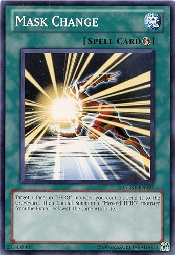 Miniatura 1 de Yu-Gi-Oh! - Cambio de máscara (GENF-EN097) - Generation Force - Edición ilimitada - Común