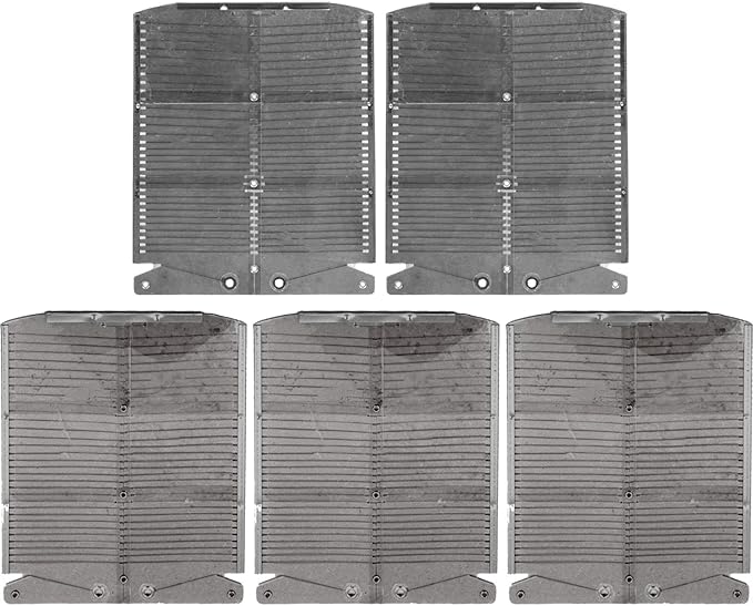 SPARES2GO Heating Elements for Dualit 4 Slice Toaster (3 x Centre, 2 x
