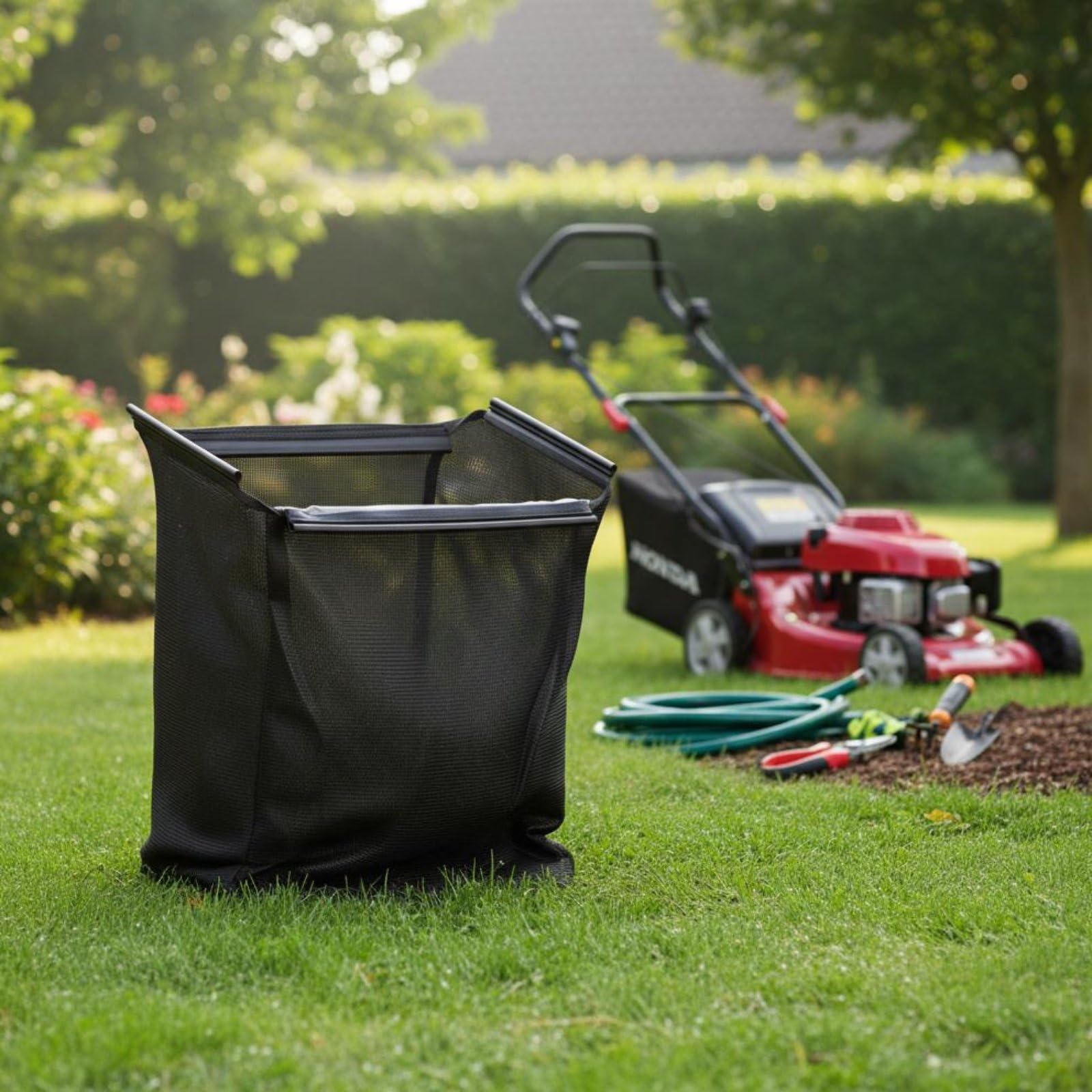 F Fityle Grass Catcher Bolsa de Césped para Cortacésped Repuesto de Bolsa Colector de Hierba Contenedor de Recortes Tela Oxford Resistente y Costuras
