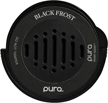 Pura Car Scent Refill, Black Frost | Fragrance for Pura Car Diffuser, Clean and Safe Luxury Diffuser Scent, Long-Lasting Fragrance for 30 Days of Aroma
