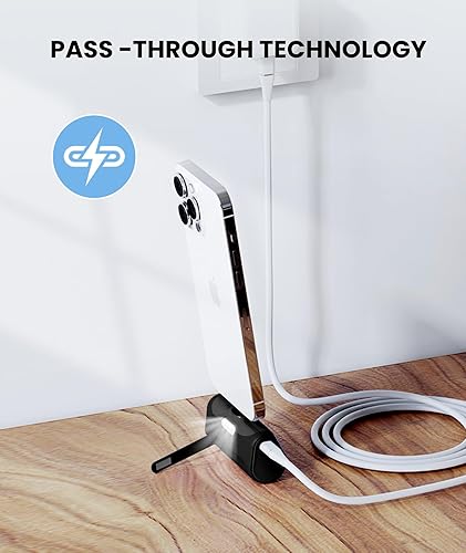 Miniatura 4 de Cargador de batería pequeño para iPhone 1514 Pro Max con cable USB C integrado, cargador de pantalla digital para iPhone 131213 Pro Max1112 Pro