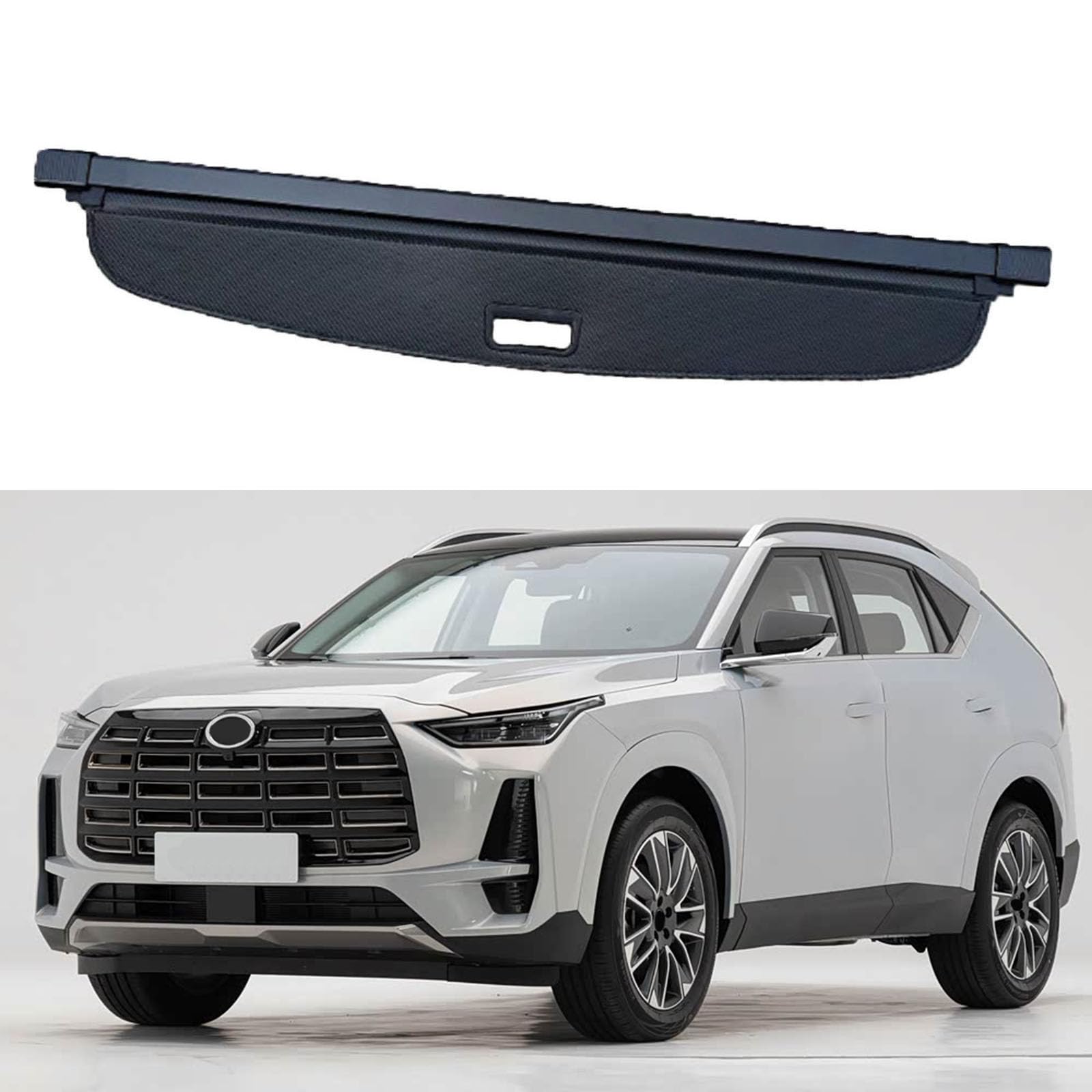 SXLGDW Car Retractable Rear Trunk Parcel Shelf,Compatible with Trumpchi GS4 MAX 2024,Car parts