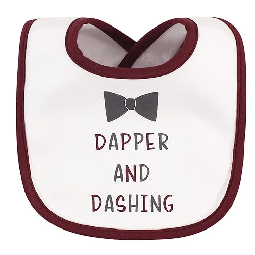 Miniatura 179 de Hudson Baby - Baberos unisex de algodón para bebés, Aviación, talla única