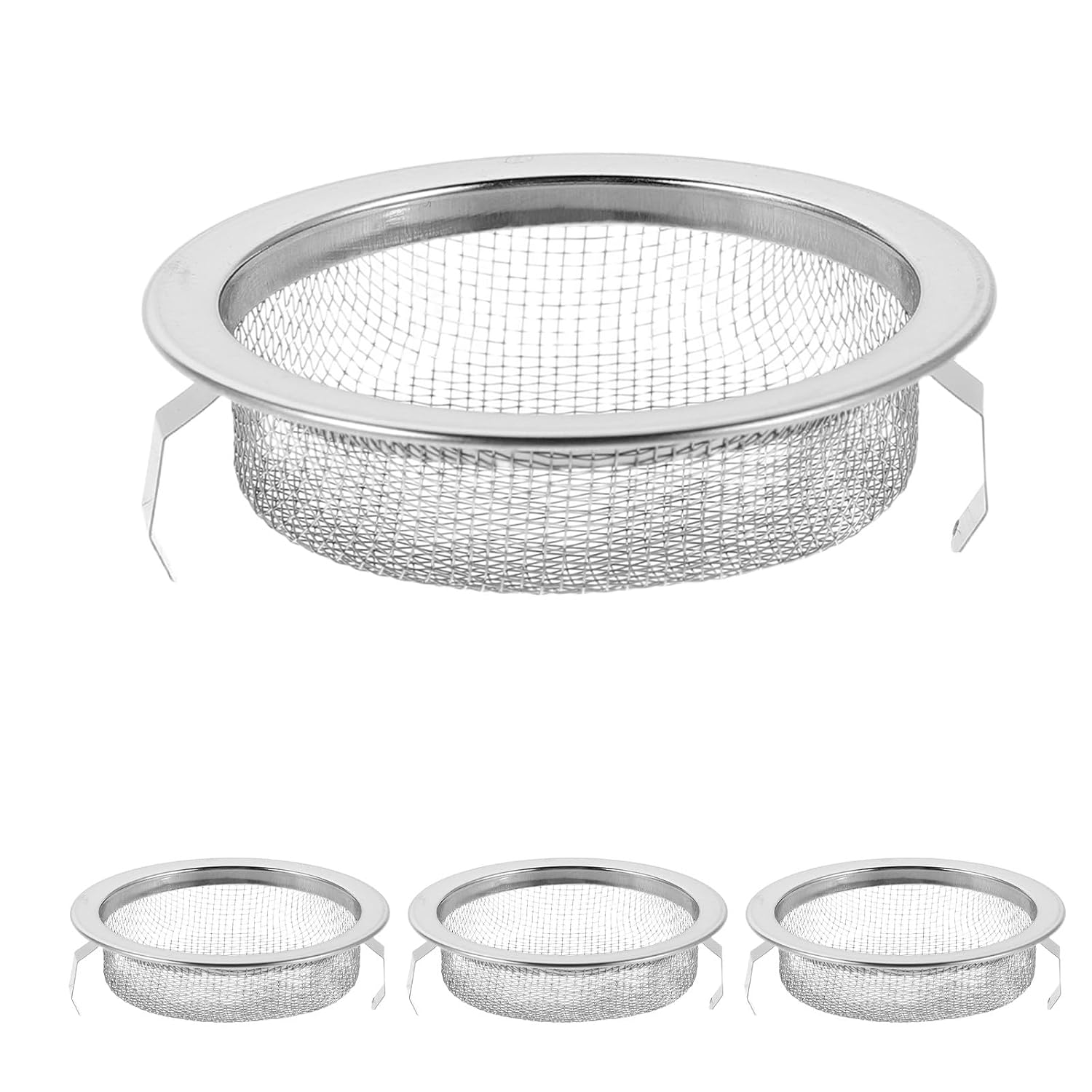 4pcs Stainless Steel Moxibustion Filter Screen for Jar - Portable Mesh Dust Collector Cover, Reusable Mesh Filter Replacement for Moxibustion Set