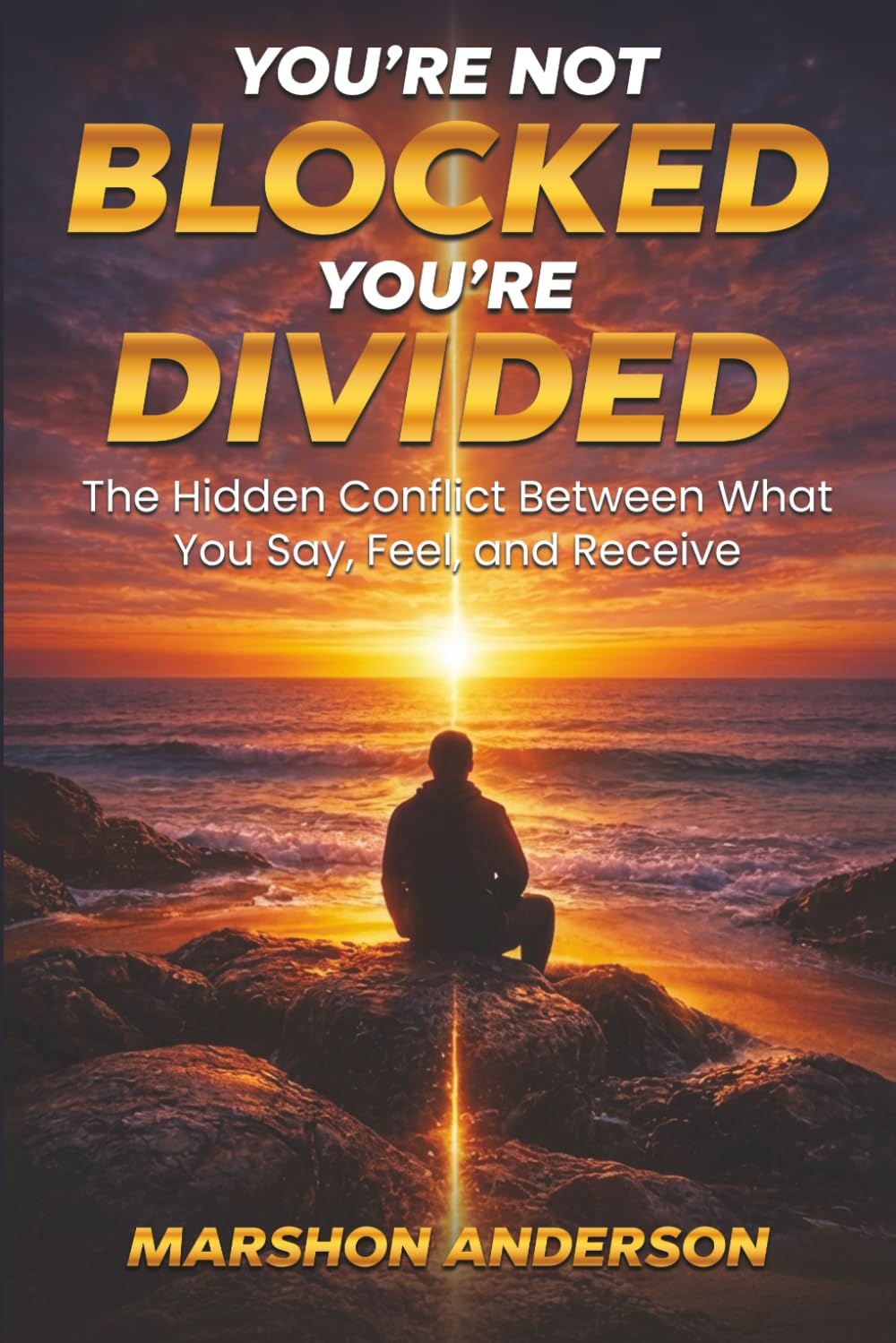 YOU'RE NOT BLOCKED YOU'RE DIVIDED: THE HIDDEN CONFLICT BETWEEN WHAT YOU SAY, FEEL & RECEIVE