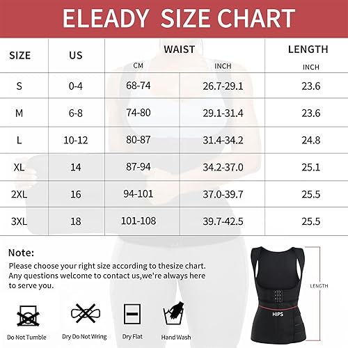 Miniatura 7 de El mejor chaleco de neopreno para entrenamiento de cintura, corsé para pérdida de peso, moldeador de cuerpo, camisetas sin mangas para mujer