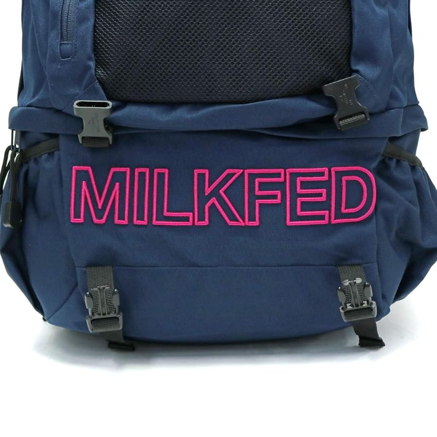 極美品✨MILKFED. EMBROIDERY BIG BACKPACK BAR MILKFED. ミルクフェド NEO EMBROIDERY BIG BACKPACK BAR